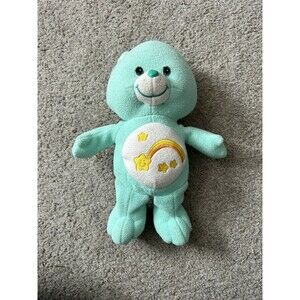 Care Bears Wish Bear 12" Plush Mint Color 2005 Vintage Bear‎ Collectible